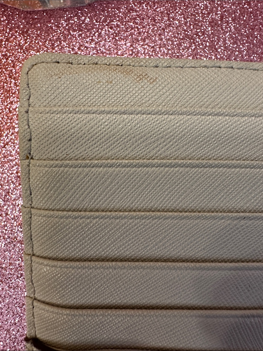 kate spade Pebbled Small Wallet in Light Beige - Picture 6 of 11